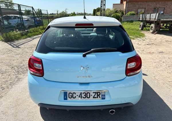 Citroen DS3 cena 8900 przebieg: 138000, rok produkcji 2011 z Łęczna małe 67